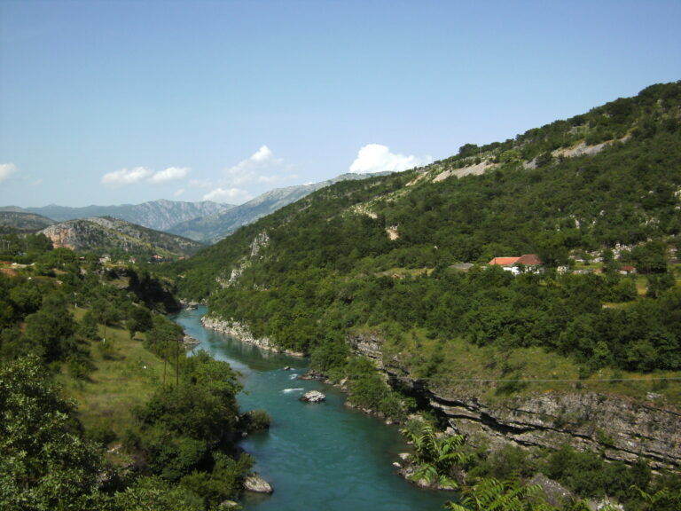 Montenegro; Moraca Canyon