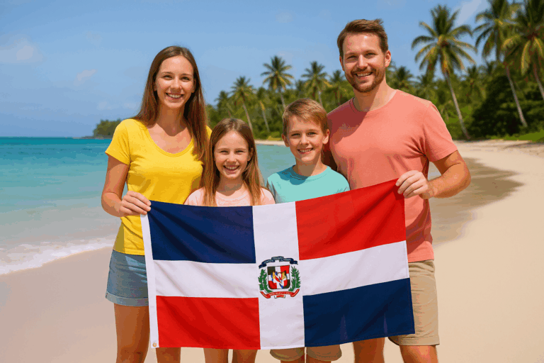 Dominikanische Republik - Deutsche Auswandererfamilie